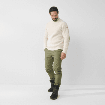 Svetr Fjällräven Övik Roller Neck Sweater Men Grey-Melange