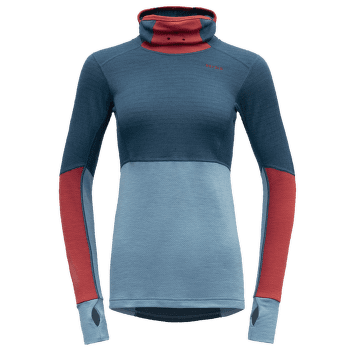 Triko dlouhý rukáv Devold Expedition Arctic Pro Hoodie Women 422A Flood