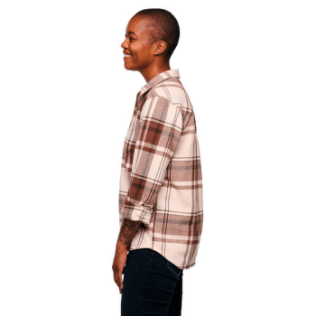 Košile dlouhý rukáv Black Diamond Project Flannel Women Clay-Off White Plaid