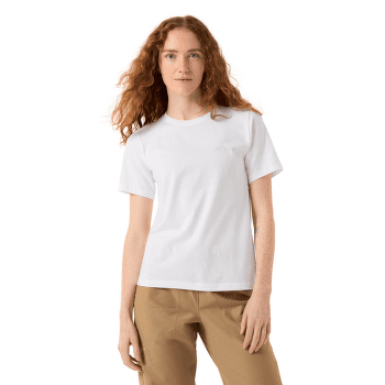 Triko krátký rukáv Arcteryx Kragg SL Cotton Emblem Crew SS Women Mallow