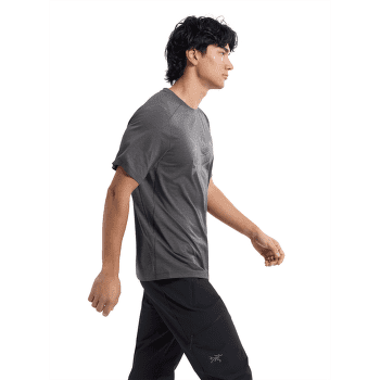 Triko krátký rukáv Arcteryx Cormac Logo SS Men Stone Green Heather