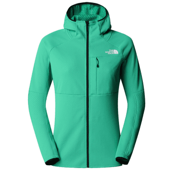Mikina The North Face Summit Futurefleece FZ Hoody Women BOY NEBULA GREEN
