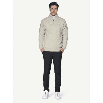 Pulover (3/4 Zapínání) Devold Nansen Sweater Zip Neck Men 280A DARK BLUE MELANGE
