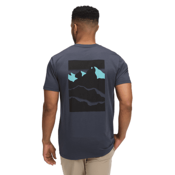 Triko krátký rukáv Black Diamond Mountainscape SS Tee Men Agave