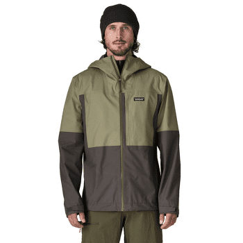 Bunda Patagonia Boulder Fork Rain Jacket Men Blue Sage