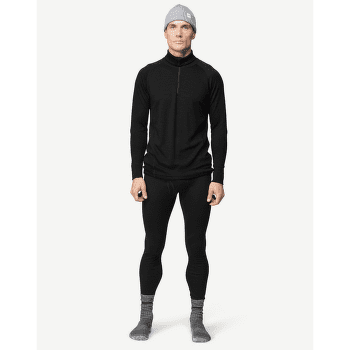 Pulover (3/4 Zapínání) Devold Duo Active Zip Neck Men 952A BLACK