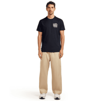 Triko krátký rukáv Icebreaker Merino 150 Tech Lite SS Tee Evolving Layers Men Midnight Navy
