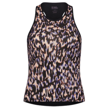 Tílko Mons Royale Bella Merino Tank Women Rock Leopard/Black
