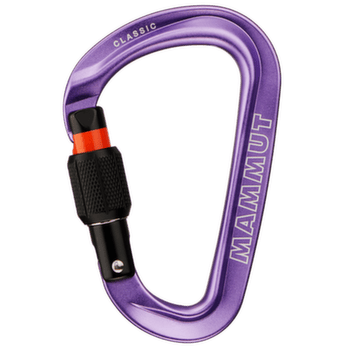 Karabina Mammut Classic HMS Screwgate Carabiner Screw Gate alpine calamint