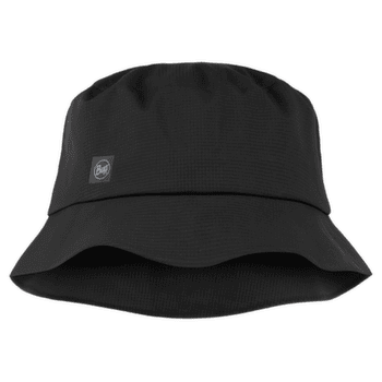 Klobouk Buff RAIN BUCKET HAT SOLID BLACK