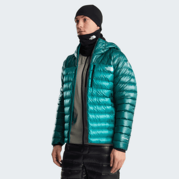 Bunda The North Face SUMMIT BREITHORN HOODIE Men SE4 RESTORATIVE TEAL/PACIFIC TEAL