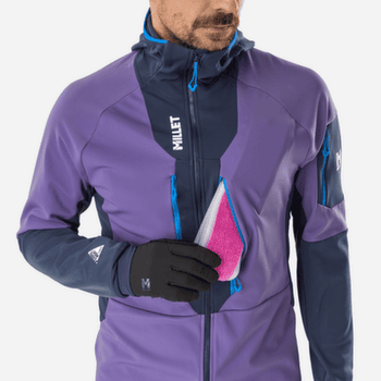 Bunda Millet PIERRA MENT HOODIE MEN ICON BLUE/SAPHIR