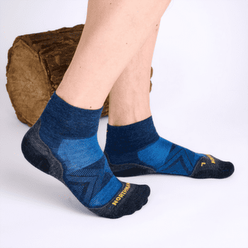 Ponožky Northman Run Merino Pro Mid 58_Modrá