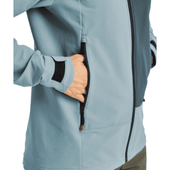 Bunda Ortovox SECEDA SOFTSHELL JACKET WOMEN 87301 glacier grey