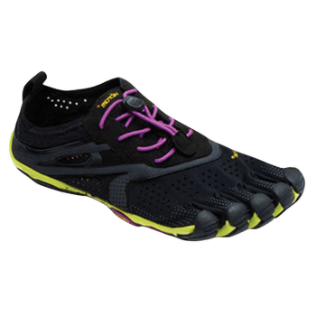 Boty Five Fingers V-Run Women Black/Yellow/Purple