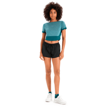 Triko krátký rukáv Icebreaker ZoneKnit™ SS Scoop Back Tee Women GREEN GLORYHTHR/GRNGLR/CB