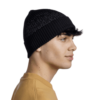 Čepice Buff Merino Summit Beanie SOLID SHADOW PURPLE