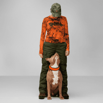 Triko dlouhý rukáv Fjällräven Värmland Wool LS Women Green Camo