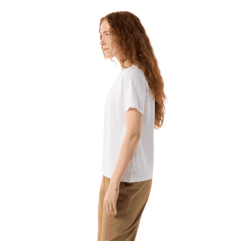 Triko krátký rukáv Arcteryx Kragg SL Cotton Emblem Crew SS Women Mallow