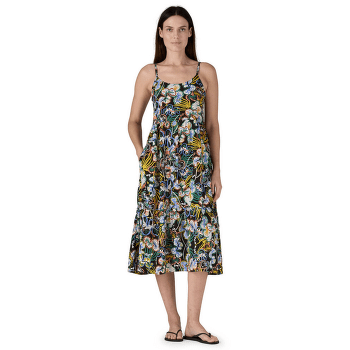 Šaty Patagonia Tidal Threads Dress Women Undersea: Black