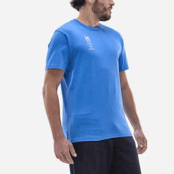 Triko krátký rukáv Millet CDG CHAMONIX MAP TS SS MEN ICON BLUE