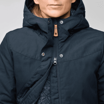 Bunda Fjällräven Stina Padded Jacket Women Black