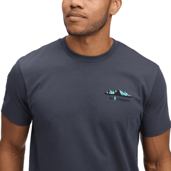 Triko krátký rukáv Black Diamond Mountainscape SS Tee Men Agave