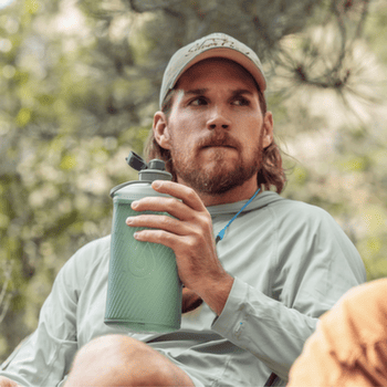 Láhev Hydrapak FLUX 1.5L Sage Green