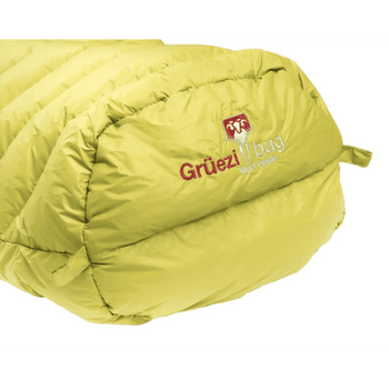 Spacák Grüezi bag DownWool Extreme Light 2.0 Warm Olive