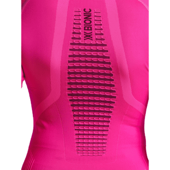 Triko dlouhý rukáv X-Bionic INVENT GRAPHICS SHIRT LS Women FLUO PINK/X WHITE