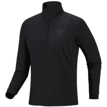 Mikina Arcteryx Rho LT Zip Neck Men Black