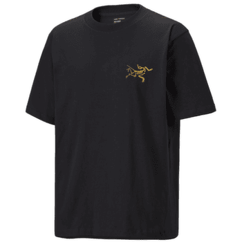 Triko krátký rukáv Arcteryx Kragg Cotton Logo SS Men 24K Black