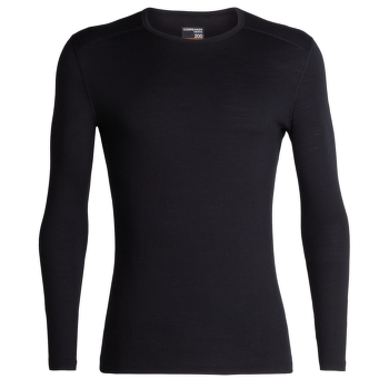 Triko dlouhý rukáv Icebreaker Oasis LS Crewe Men (104365) Black001