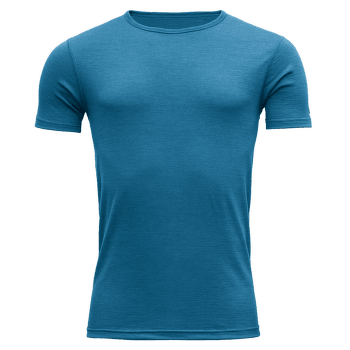 Triko krátký rukáv Devold Breeze Shirt Men (180-210) Blue Melange