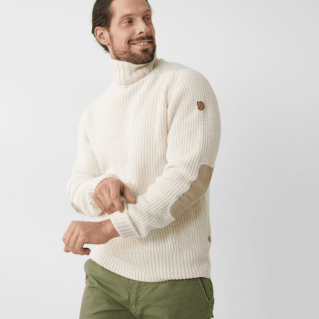 Svetr Fjällräven Övik Roller Neck Sweater Men Grey-Melange