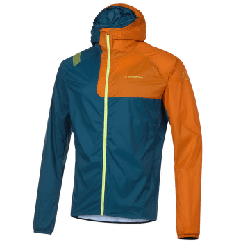 Bunda La Sportiva VENTO WINDBREAKER Men Storm Blue/Hawaiian Sun