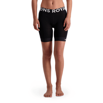 Boxerky Mons Royale Enduro Merino Air-Con Bike Short Liner Women Black