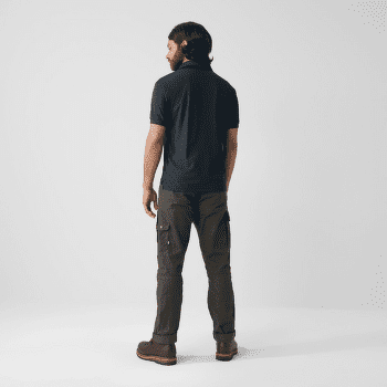 Triko polo Fjällräven Crowley Pique Shirt Men Blueblack