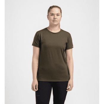 Triko krátký rukáv Aclima LightWool 180 Classic Tee Women Chocolate Plum