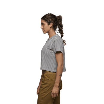 Triko krátký rukáv Black Diamond BD Stripe SS Tee Women White Oak-Off White