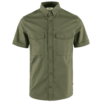 Košile krátký rukáv Fjällräven Övik Air Stretch SS Shirt Men Laurel Green