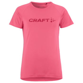 Triko krátký rukáv Craft CORE Unify Logo Women FUCHSIA