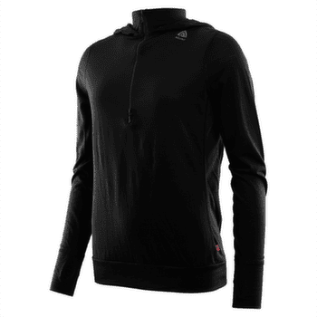 Triko dlouhý rukáv Aclima LightWool Hoodie Women Jet Black