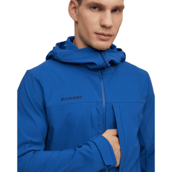 Bunda Mammut Skintrack SO Hooded Jacket Men strata-nebla