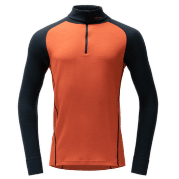 Triko dlouhý rukáv Devold Duo Active Merino 205 Z. Neck Man 087A BRICK