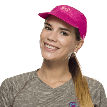 Kšiltovka Buff PACK RUN CAP Patterned AZURE BLUE HTR