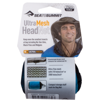 Moskytiéra Sea to Summit Ultra-Fine Mesh Headnet Black