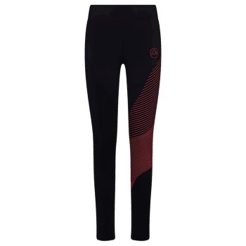 Legíny La Sportiva Supersonic Pant Women Black/Hibiscus