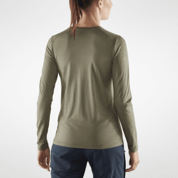 Triko dlouhý rukáv Fjällräven Abisko Wool LS Women Dark Navy