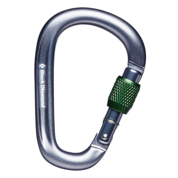 Karabina Black Diamond PEARLOCK SCREWGATE Gray